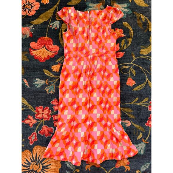 NWT Anthropologie Cecily Fit and Flare Sweetheart Dress Size Medium - Picture 4 of 8